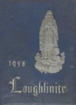 Bishop Loughlin High School 1958 yearbook cover photo