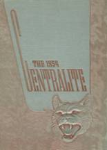 1954 Central High School Yearbook from Fountain city, Tennessee cover image
