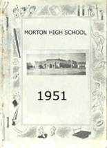 Moton High School 1951 yearbook cover photo