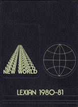 Lexington High School 1981 yearbook cover photo