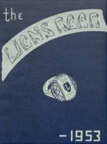 Lyons High School 1953 yearbook cover photo