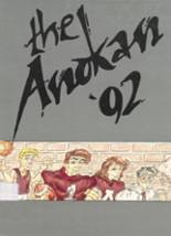 Anoka High School 1992 yearbook cover photo