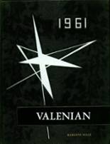 Valparaiso High School 1961 yearbook cover photo