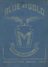 Montoursville High School 1946 yearbook cover photo