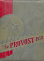 Provo High School 1950 yearbook cover photo