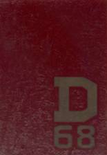 Davison High School 1968 yearbook cover photo