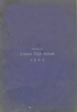 1903 Anderson High School Yearbook from Lisbon, Ohio cover image