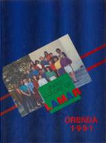 Lamar High School 1991 yearbook cover photo