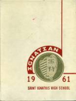 St. Ignatius College Preparatory School 1961 yearbook cover photo