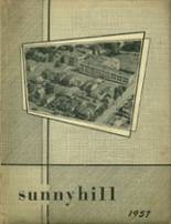 1957 Bridgeport High School Yearbook from Bridgeport, Ohio cover image