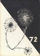 Washington Community High School 1972 yearbook cover photo