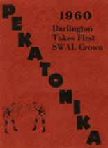 Darlington High School 1960 yearbook cover photo
