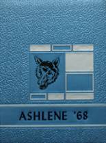 Ashley High School 1968 yearbook cover photo