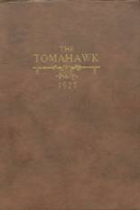 Tecumseh High School 1927 yearbook cover photo