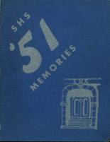 Stockton High School 1951 yearbook cover photo