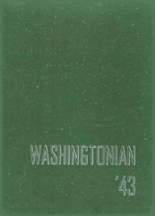 Washington Union High School 1943 yearbook cover photo