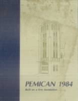 High Point Central High School 1984 yearbook cover photo