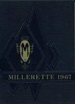 Millersburg High School 1967 yearbook cover photo