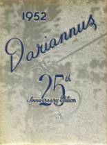 Darien High School 1952 yearbook cover photo