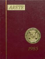 Aquinas Institute 1985 yearbook cover photo