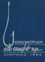 1985 Evangelical Christian High School Yearbook from Cordova, Tennessee cover image