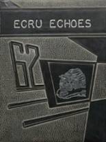Ecru High School 1962 yearbook cover photo