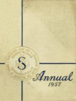 1957 Shortridge High School Yearbook from Indianapolis, Indiana cover image
