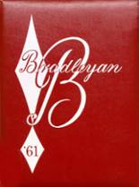 Bradley-Bourbonnais High School 1961 yearbook cover photo