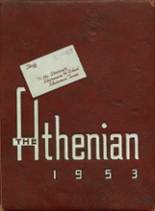 Sherman High School 1953 yearbook cover photo