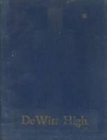 DeWitt High School 1951 yearbook cover photo