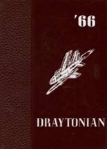 Drayton High School 1966 yearbook cover photo
