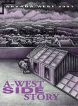 Arvada West High School 2001 yearbook cover photo