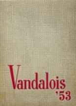 Vandalia Community High School 1953 yearbook cover photo
