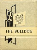 Burnet High School 1959 yearbook cover photo