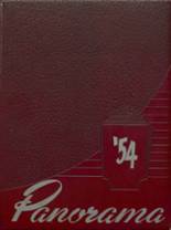 Luverne High School 1954 yearbook cover photo