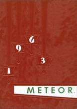 Metamora High School 1963 yearbook cover photo