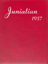 Juniata High School 1957 yearbook cover photo
