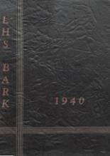 Le Mars Community High School 1940 yearbook cover photo