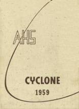 Alta High School 1959 yearbook cover photo