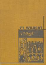 Checotah High School 1971 yearbook cover photo