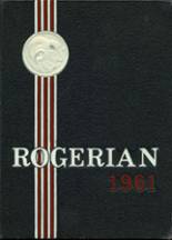 Rogers High School 1961 yearbook cover photo