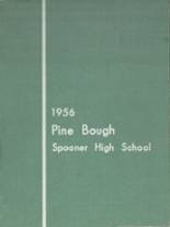 Spooner High School 1956 yearbook cover photo