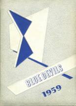 Rolesville High School 1959 yearbook cover photo