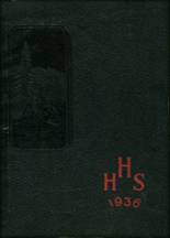 Hingham High School 1936 yearbook cover photo
