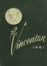 St. Vincent High School 1961 yearbook cover photo
