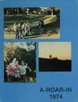 Aurora High School 1974 yearbook cover photo