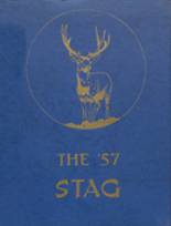 St. Agatha High School 1957 yearbook cover photo