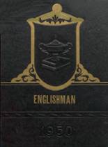English High School 1950 yearbook cover photo