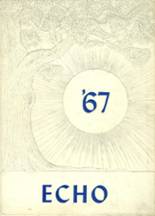 Bedford High School 1967 yearbook cover photo