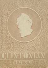 Clinton High School 1939 yearbook cover photo